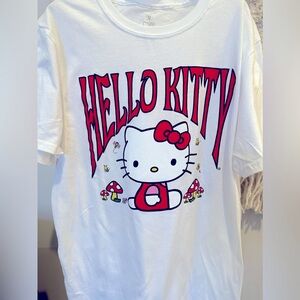 ♥️Hello kitty Mushroom Tshirt set! New!